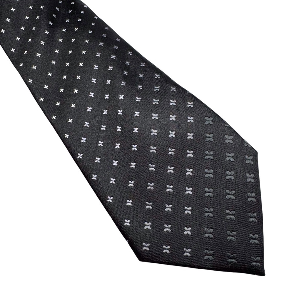 NEW Kenneth Cole Gradient Ombré Classic Motif Necktie Tie Preppy Academia Dapper